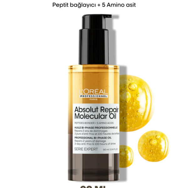 Absolut Repair Molecular Çift Fazlı Profesyonel Bakım Yağı 90 ml