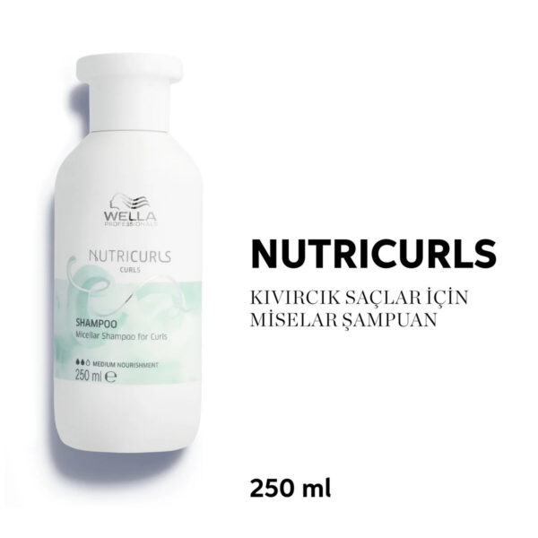 Nutricurls Bukle Belirginleştirici ve Besleyici Miselar Şampuan 250 ml
